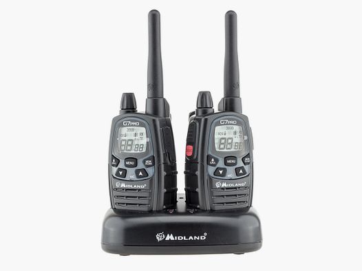 PACK MIT ZWEI WALKIE-TALKIES G7 PRO