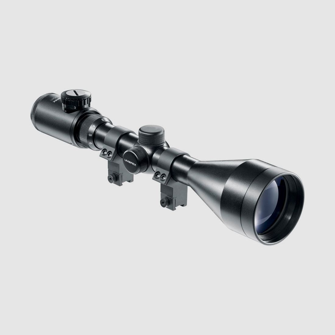 Umarex RS 3-9x56 FI beleuchtet + 11 mm Montageringe