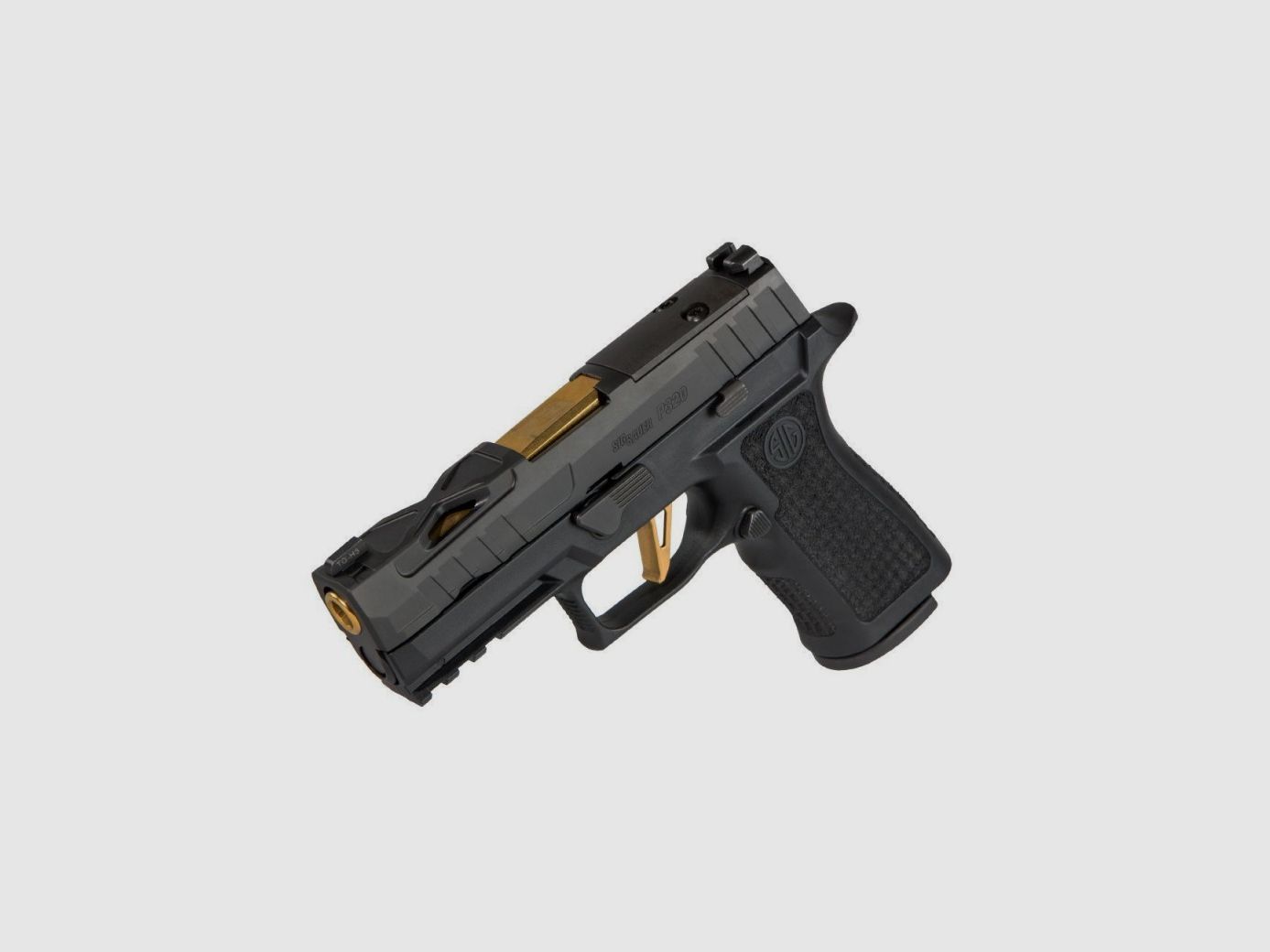 Pistool Sig Sauer P320 X-Compact Spectre Gold Kal.9x19, afbeelding 3 van 5