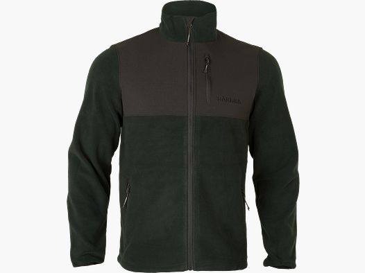 Härkila Berg-Fleecejacke Herr Jet set/Meteorite XXL