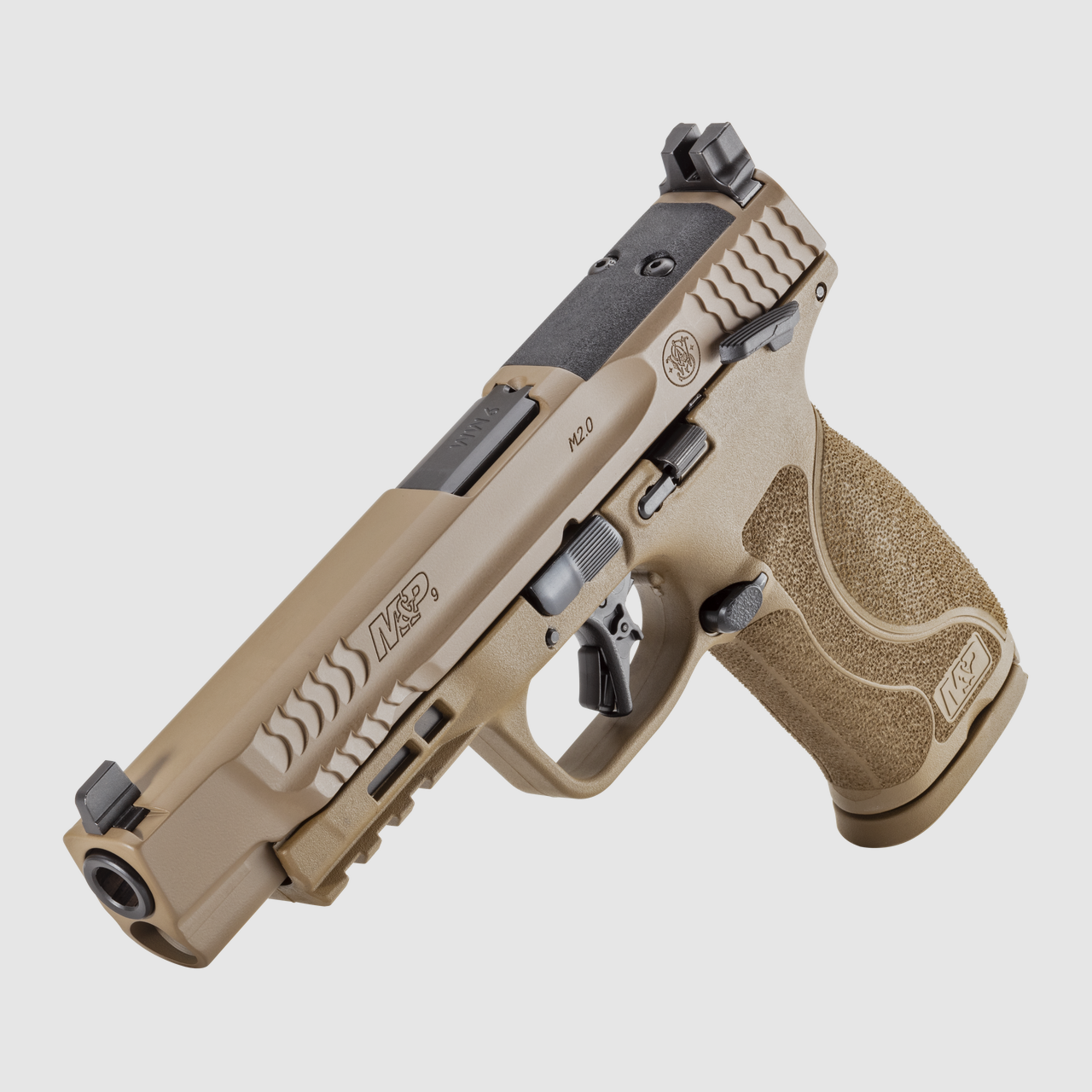 S&W Pistole M&P 9 M2.0 9 x 19 Flat Dark Earth optics ready