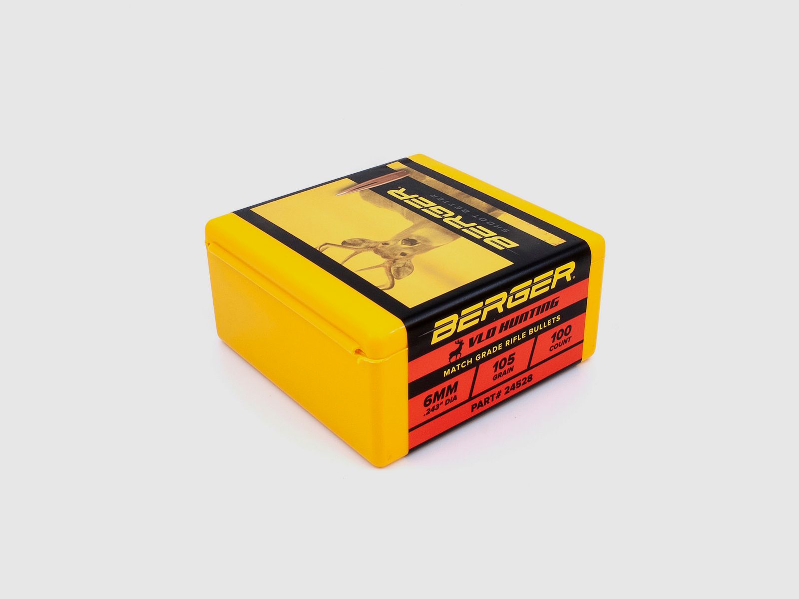 Berger Geschoss 6mm/.243 VLD Hunting 105GR 100 Stück