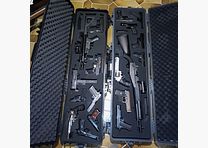 Collezione CO2 4,5mmBB Waffen e 6mmBB Airsoft inclusa valigetta di alta qualità