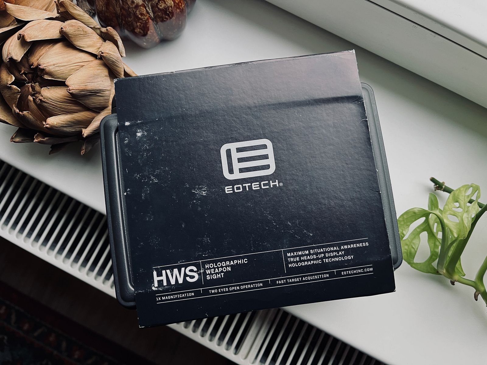 Eotech EXPS2 Holo Visier mit QD Verschluss nach militärischem Standard im Top Zustand (EXPS 2 Red Dot Rotpunktvisier IPSC)