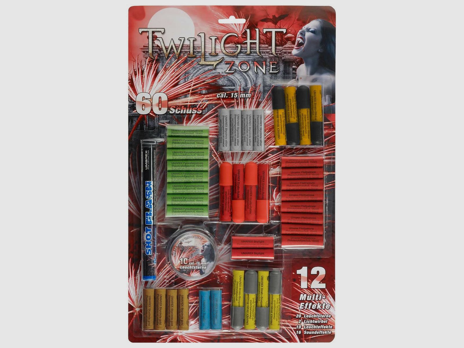 Pyrotechnics and signal effects from Umarex 10-piece - 60-piece packs