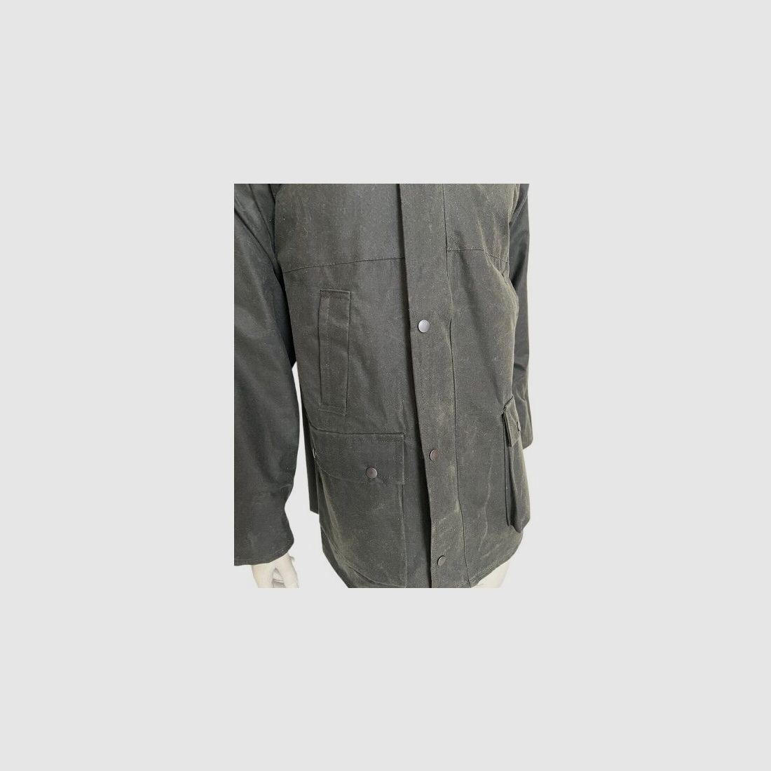 Original English wax jacket in green