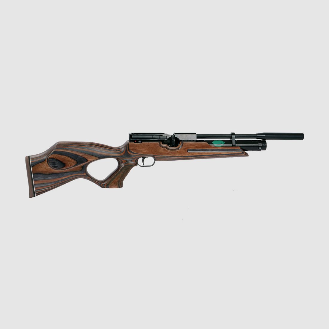Pressluftgewehr Weihrauch HW 100 T mit Schichtholzlochschaft, Carbine, 5,5 mm (P18)