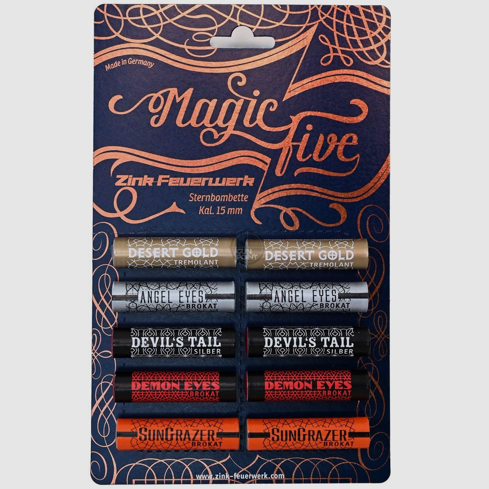 ZINC Effect Ammunition - Magic Five 10 pcs.