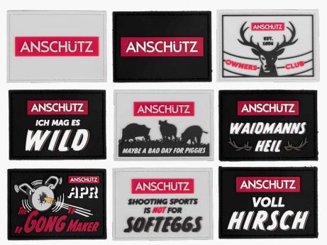 Patches in velcro ANSCHÜTZ