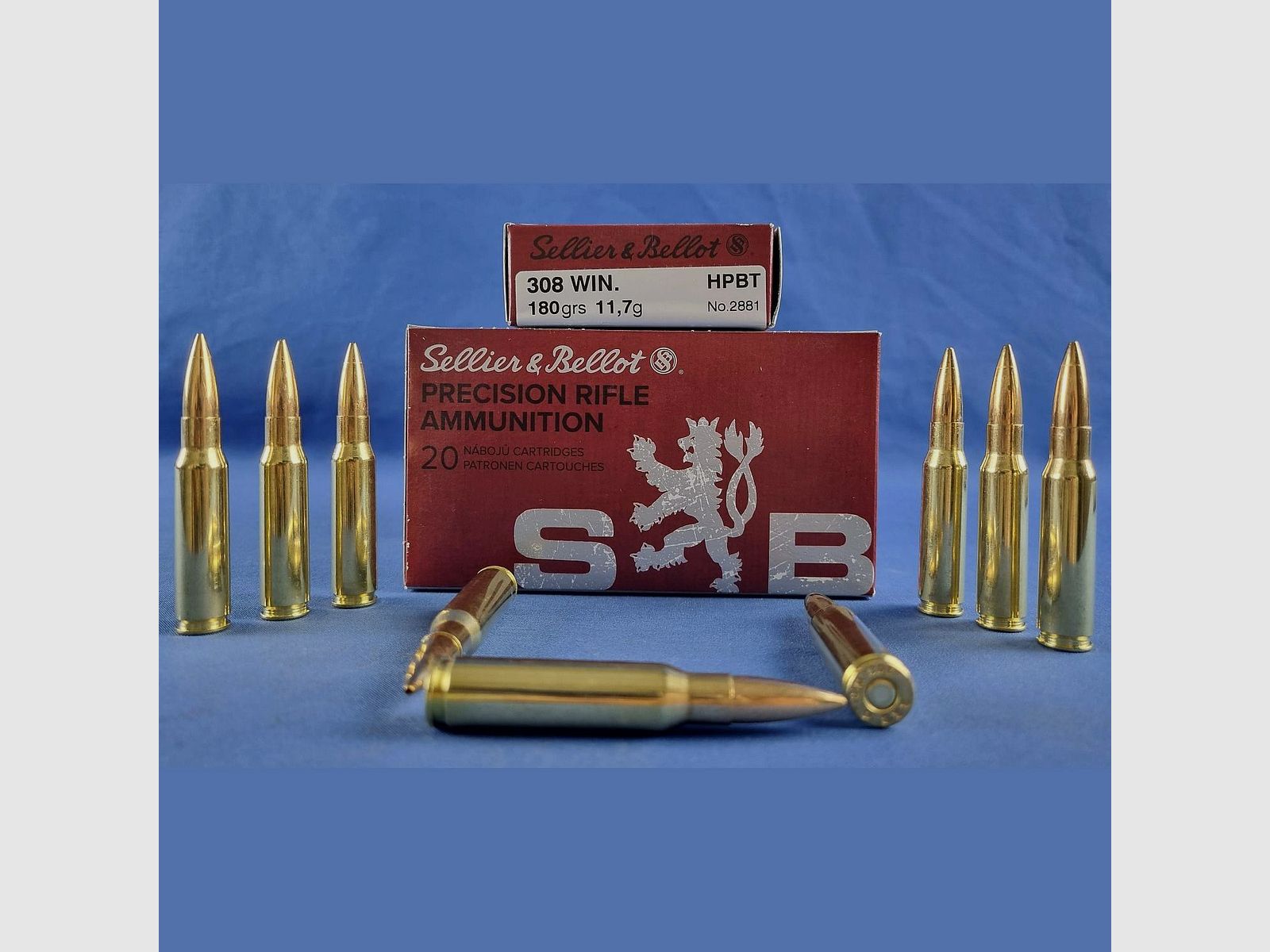 Sellier&Bellot .308 Win. OTM HPBT 11,7g/180grs.