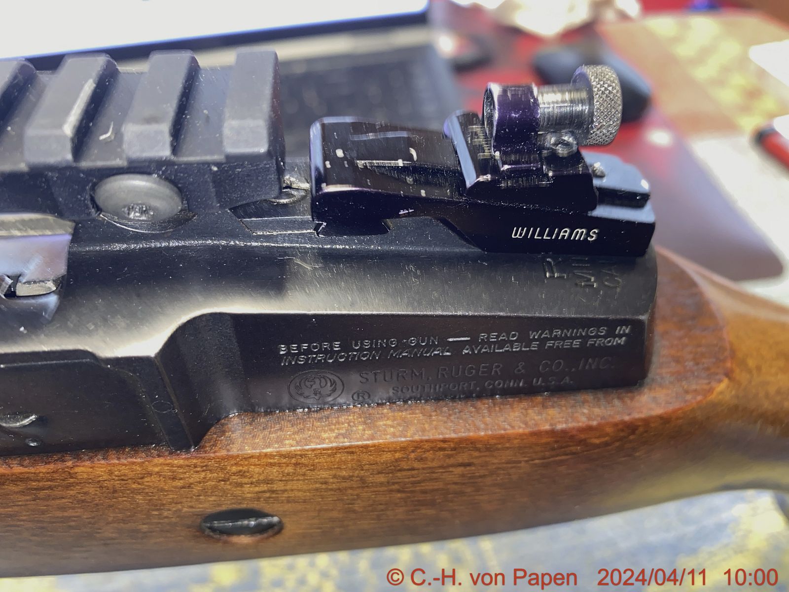 Sturm Ruger Mini 30, 7.62x39 semi-automatic rifle