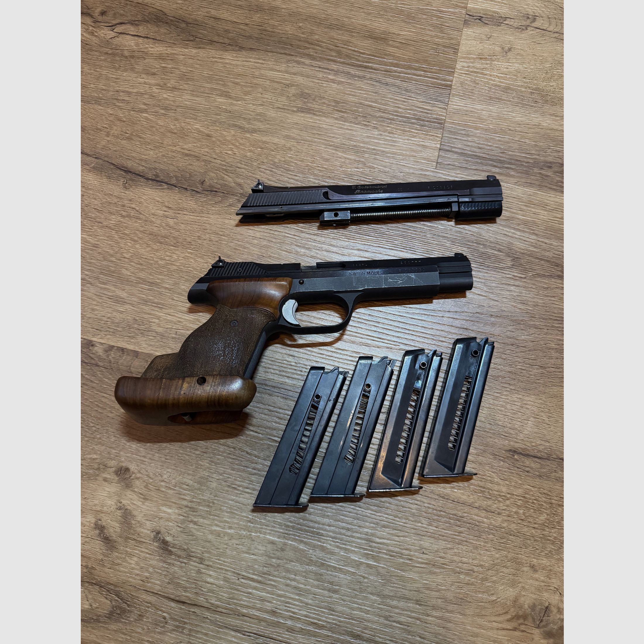 Hämmerli Sig P240 .38swc mit Wechselsystem in 22.lr
