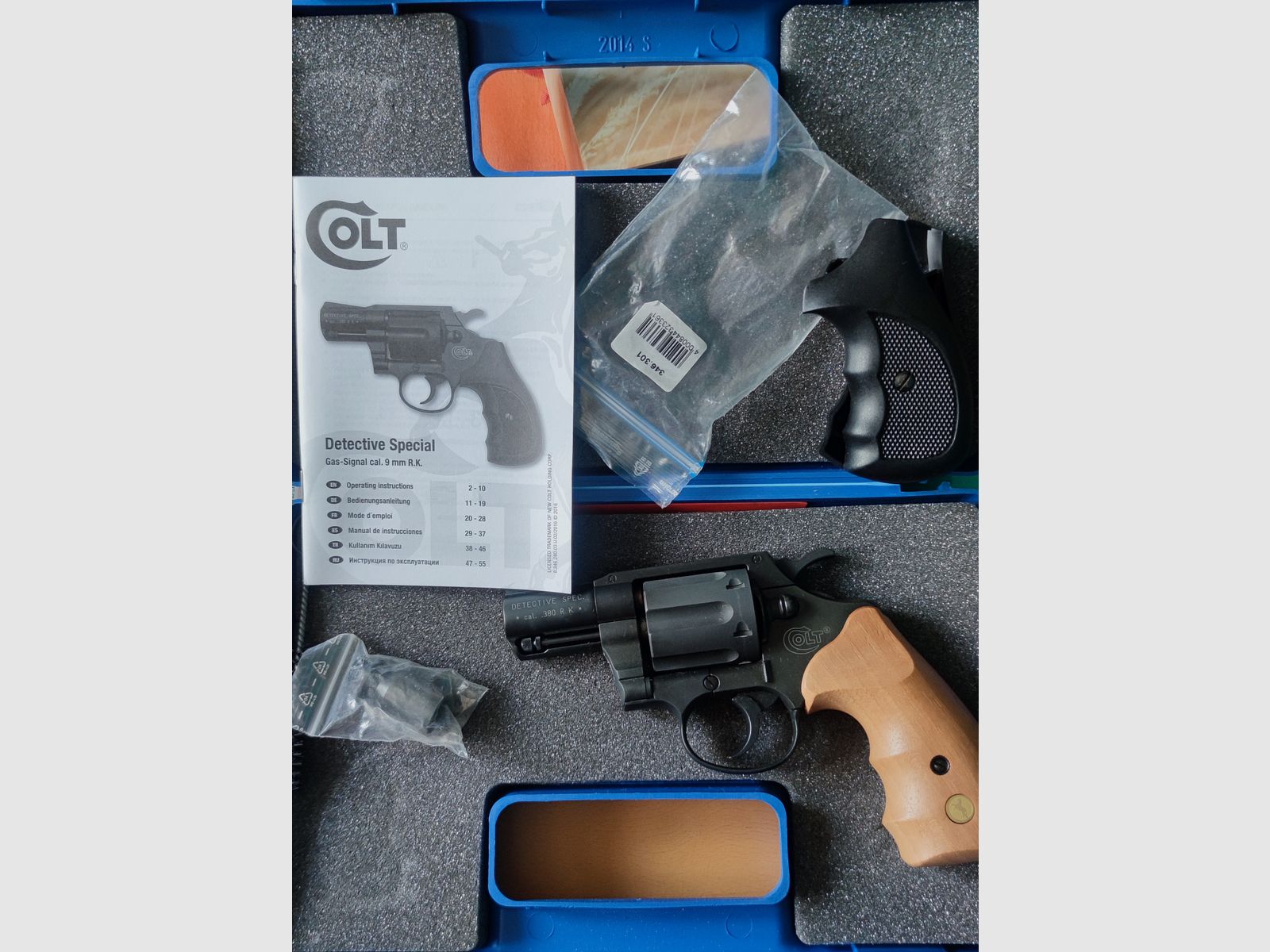 Colt detectice special brüniert 9 mm RK
