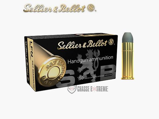 50 Munitions S&B Cal 357 Mag 158Gr LFN