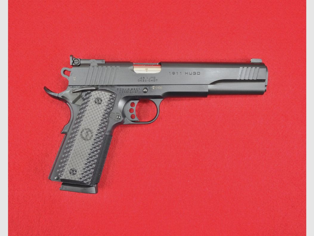 Schmeisser Hugo 1911 schwarz 6" .45 Auto