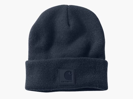 Carhartt Label Watch Mütze, Marineblau