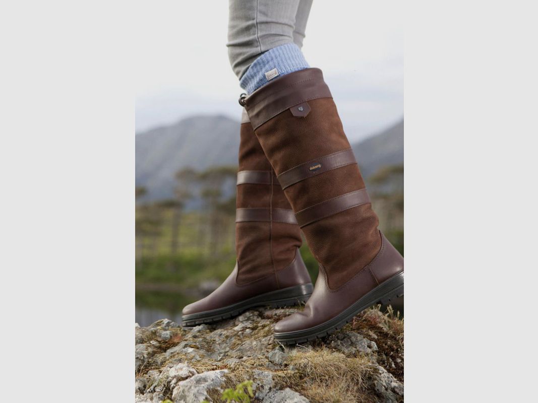 Dubarry Galway kniehoher Stiefel aus Walnussbraun, Bild 6 von 7