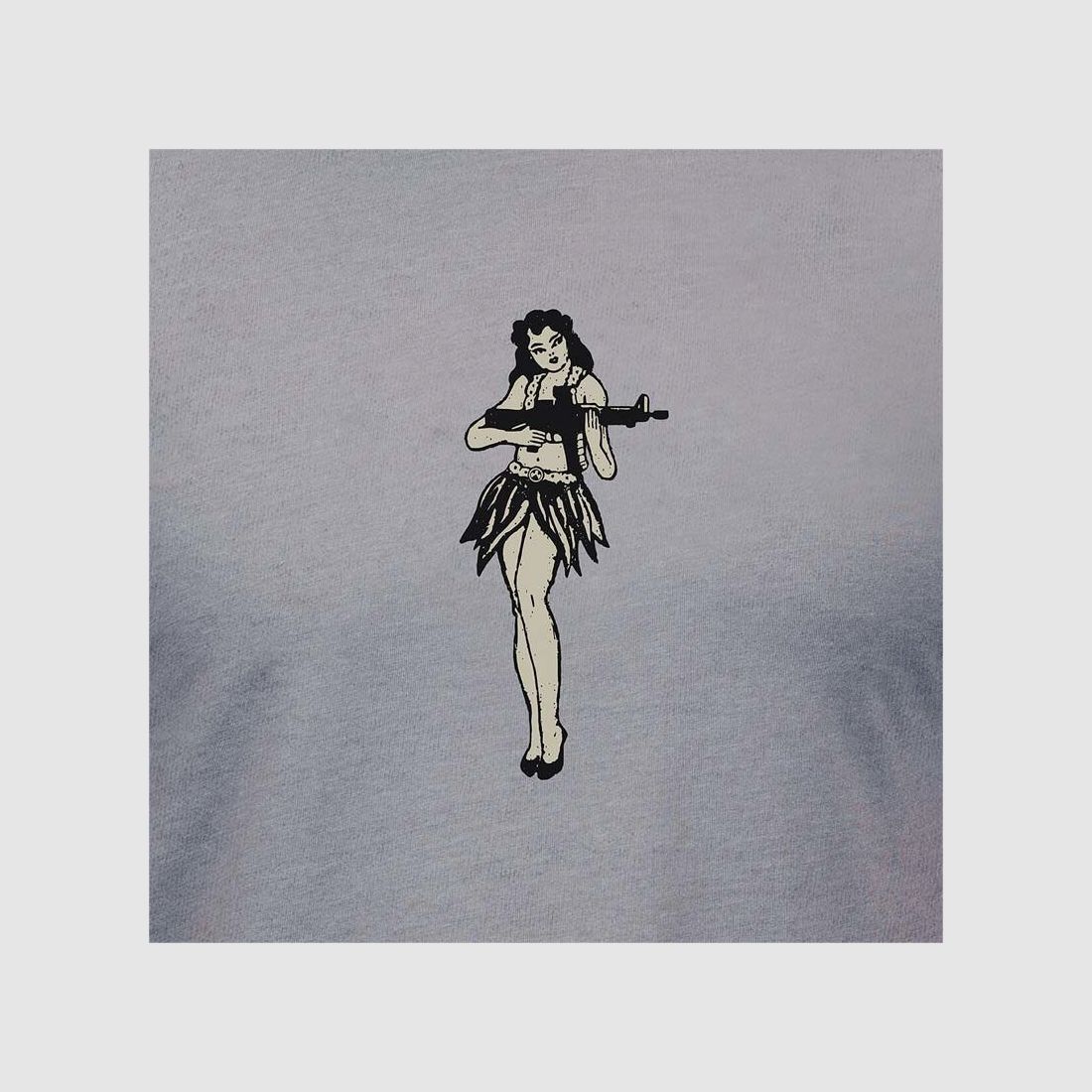 Hula Girl grau Stein, Bild 2 von 4