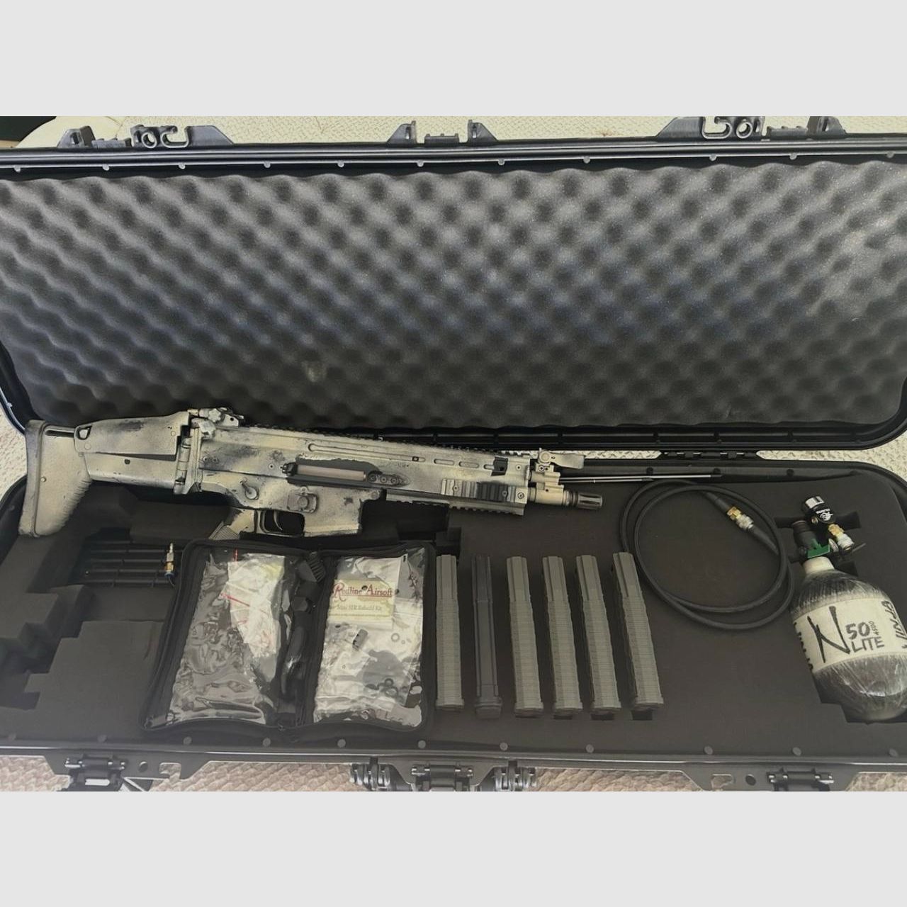 daytona airsoft MK16 SCAR HPA Fully tuned model Full kit