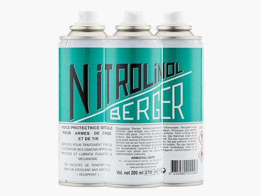 BOMBE HUILE AEROSOL NITRONINOL 200ML