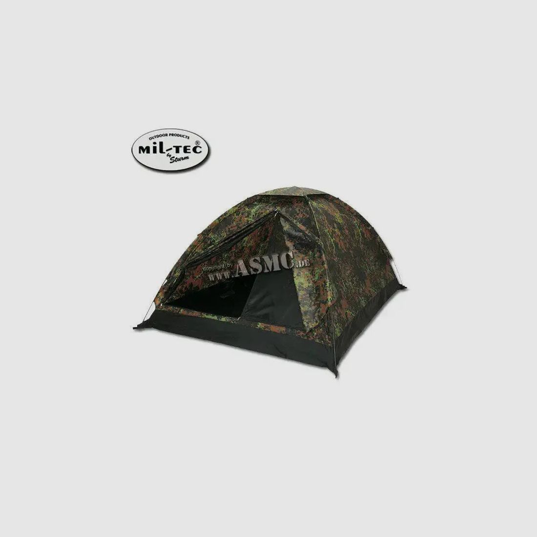 Mil-Tec Mil-Tec Tienda Iglu Estándar para Tres Personas - Flecktarn