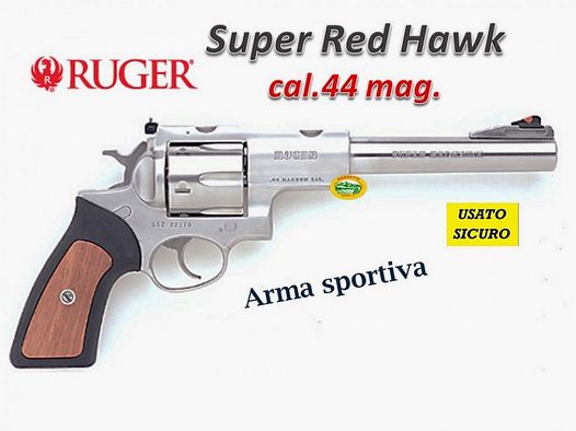 RUGER Super Red Hawke gebraucht Kal.44 mag. Lauf 7´´5 R.16742