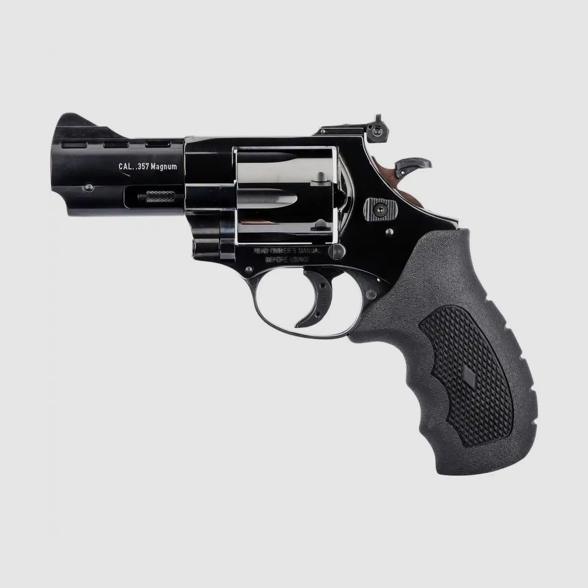 WEIHRAUCH REVOLVER Arminius HW 357 "Hunter" 3 Brüniert