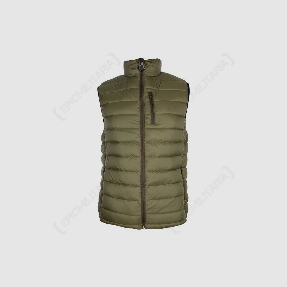 Gilet riscaldato Trekking – Verde oliva/Marrone, immagine 1 di 2