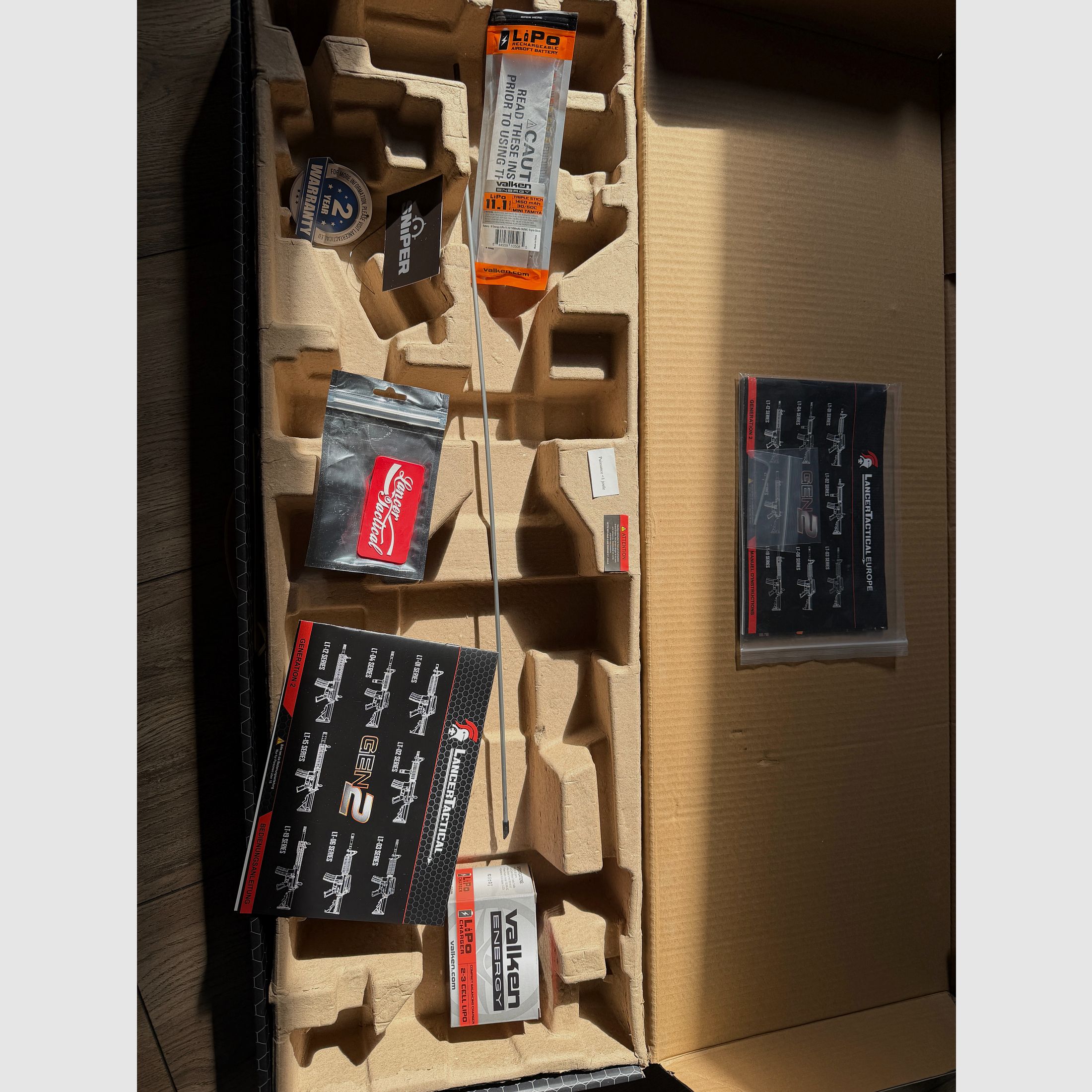 Airsoft M4 Lancer Tactical 