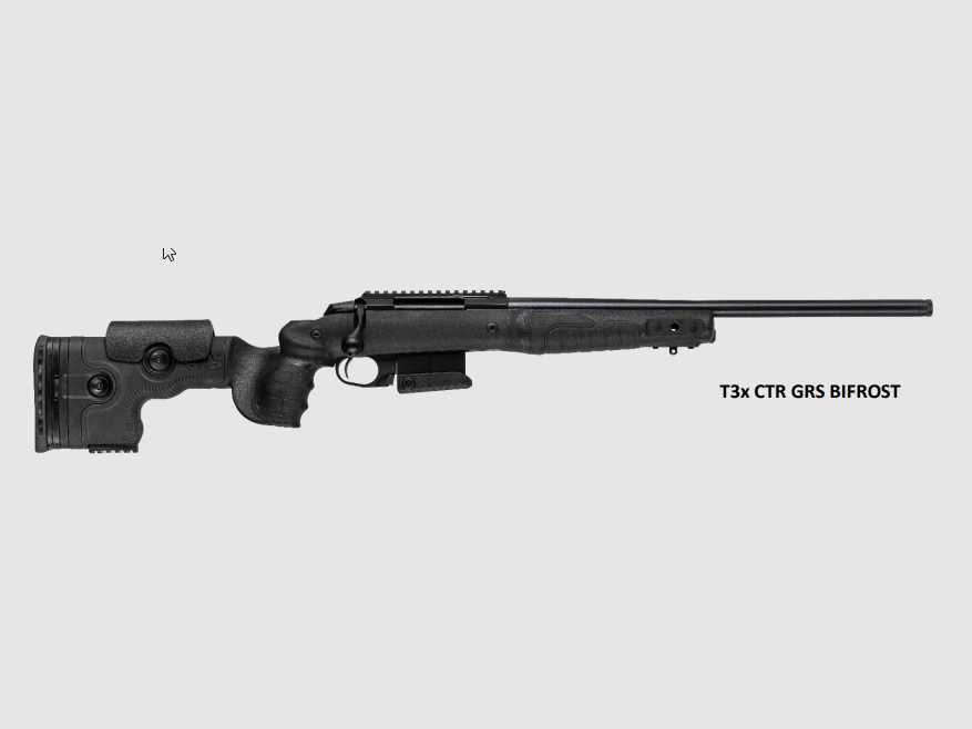 Tikka T3x CTR Bifrost 6.5 Creedmoor 24″ GRS Schaft