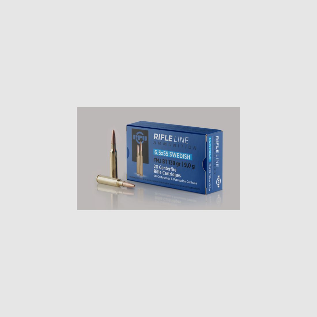 PPU 6,5X55 139 GRS / 9,0 G FMJBT 20 STK