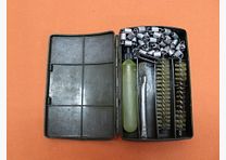 BUND SURPLUS Heckler&Koch/H&K HK G3: dispositivo di pulizia BUND 7,62mm attrezzatura di pulizia con catena di pulizia/confezione in plastica