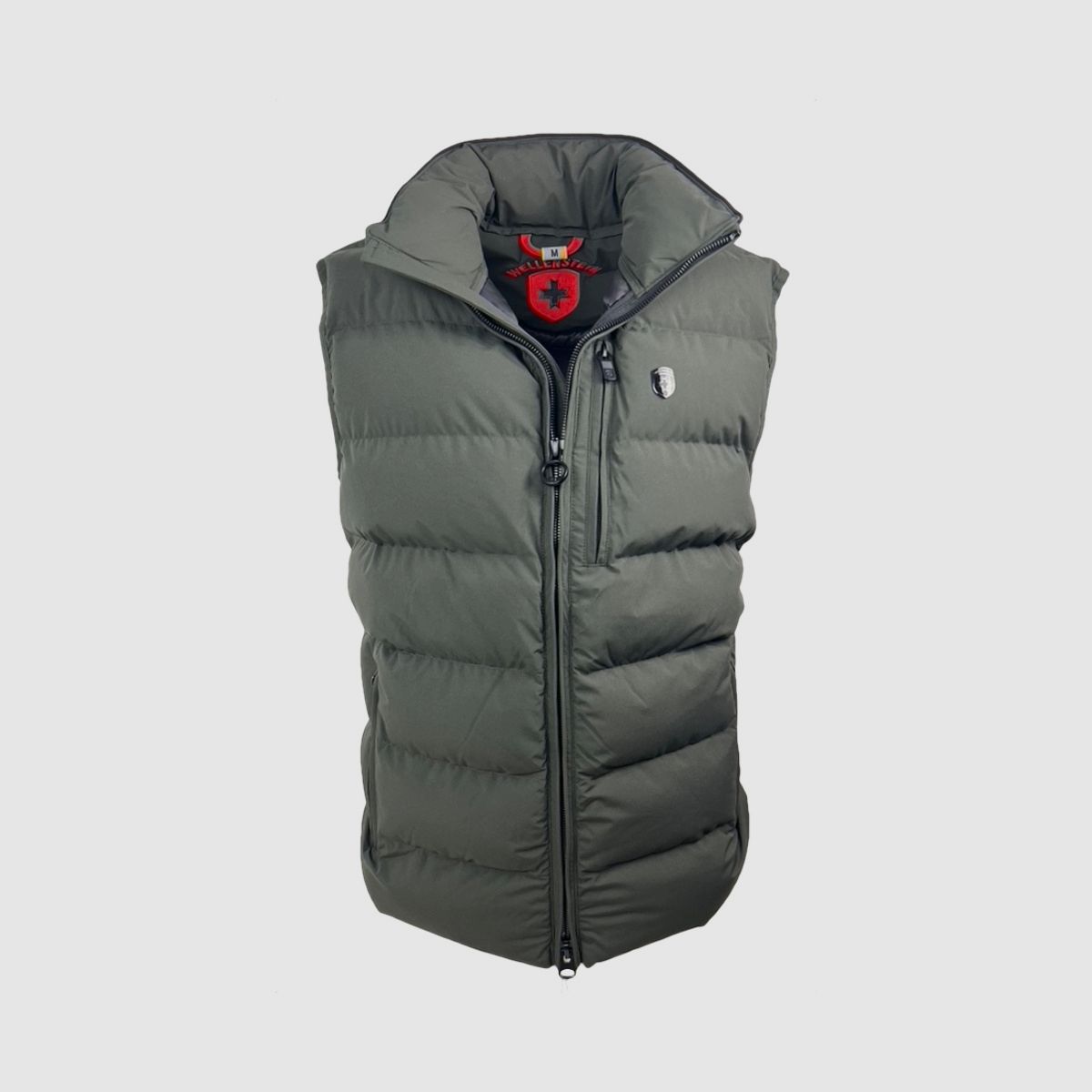 WELLENSTEYN Men Short Vest Blackarmy