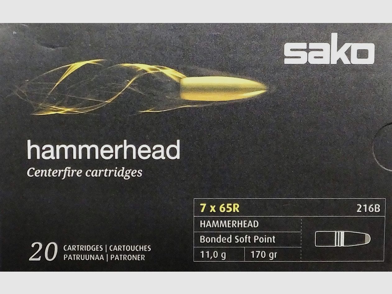 7×65 R HH Bonded SP 11,7g / 170grs