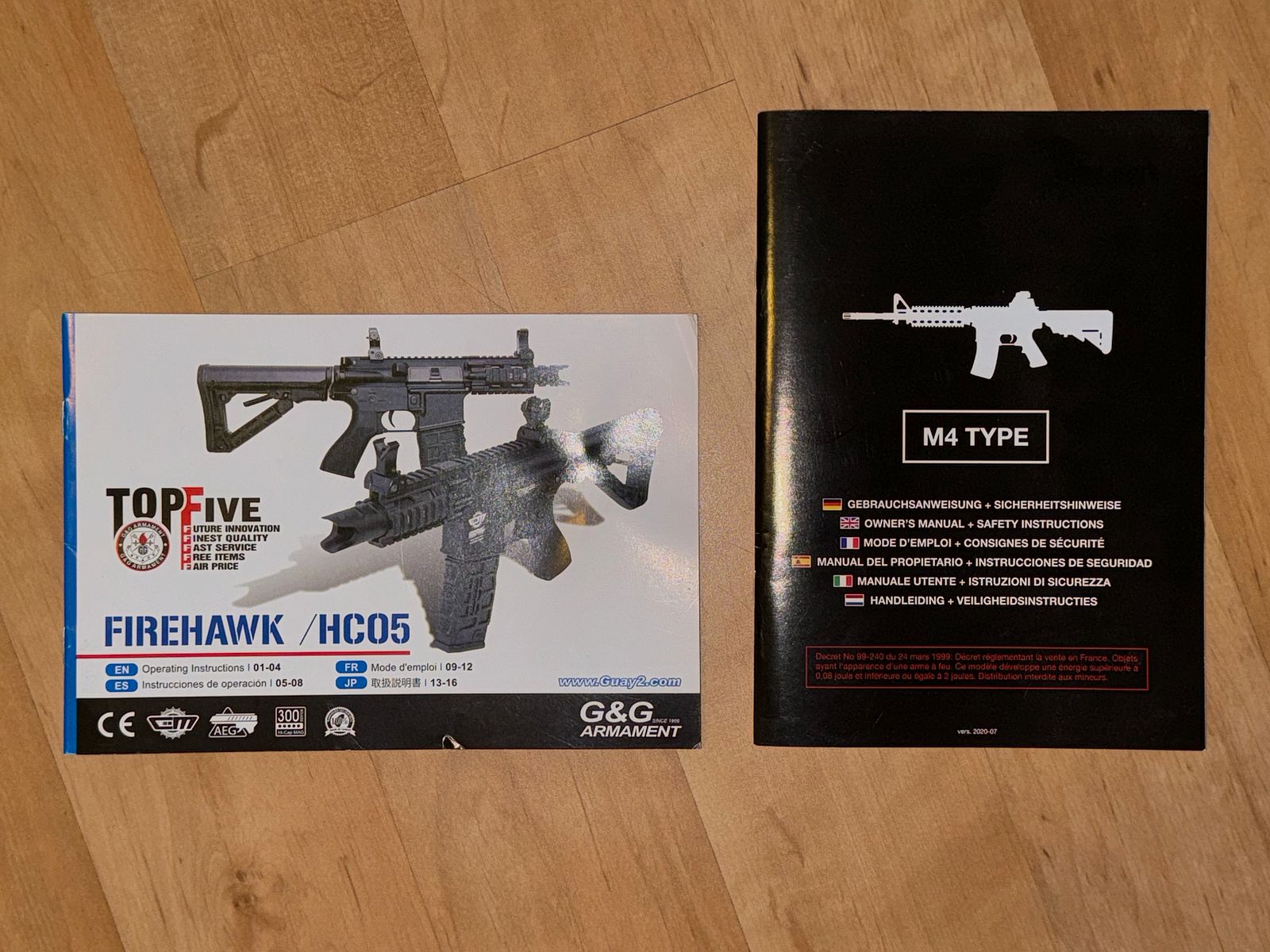G&G Armament Firehawk 0,5J HC05