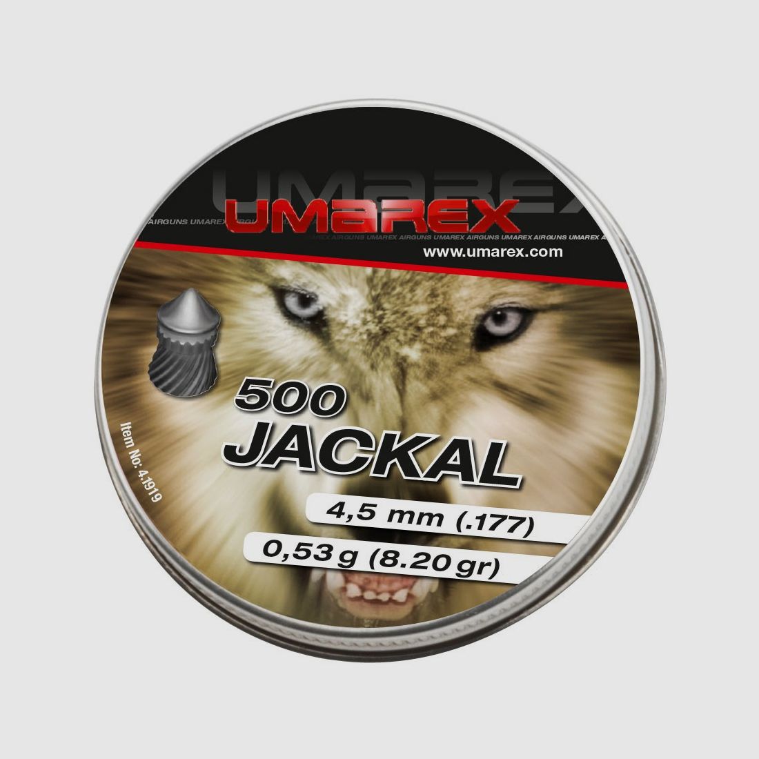 Umarex 4,50mm Diabolo Jackal 0,53g