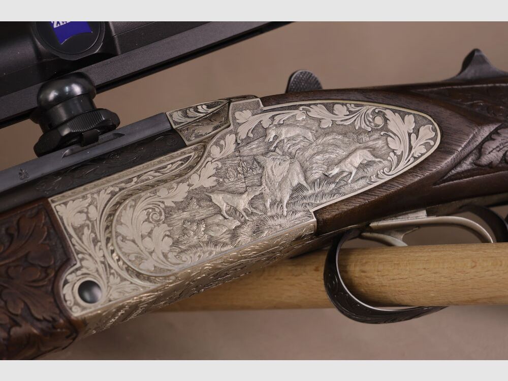 Krieghoff Ultra BBF mit Einstecklauf / Bergstutzen // 2x Zeiss!!