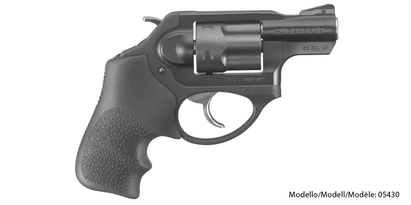 Ruger LCRx .38 Special +P 1.87″ – 5 Schoten, Matte Zwart