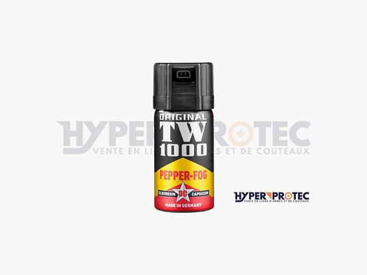 Bombe Lacrymogène TW1000 Pepper Fog - 40 ml