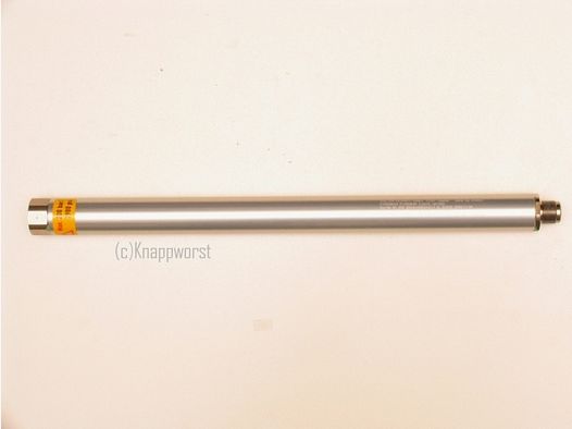 Compressed air cartridge Anschütz LG silver aluminum