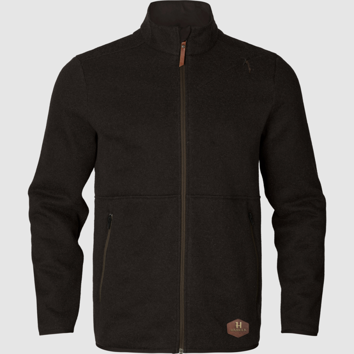 HÄRKILA Metso Strickjacke Shadow Brown