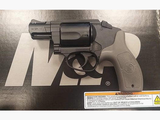 SMITH & WESSON Revolver Mod. M&P Bodyguard 38 1,875′ .38Sp. Brüniert mit integriertem CT Laser