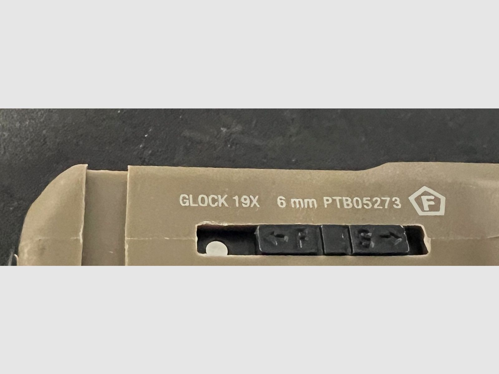 CO2 Softair Glock 19X