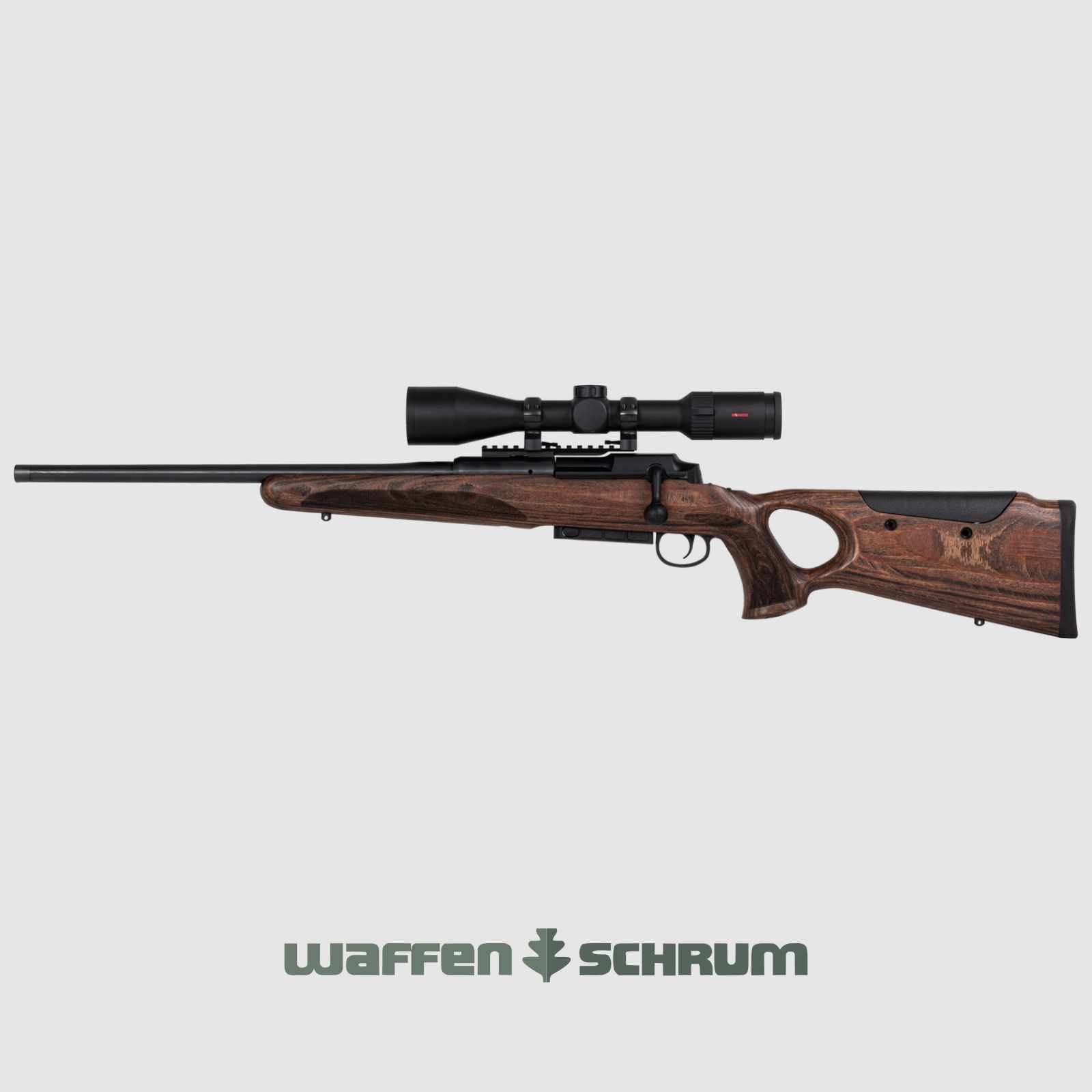 Mauser M25 Max complete offer left / Mauser 25 Max set including riflescope with removable mount, optional silencer