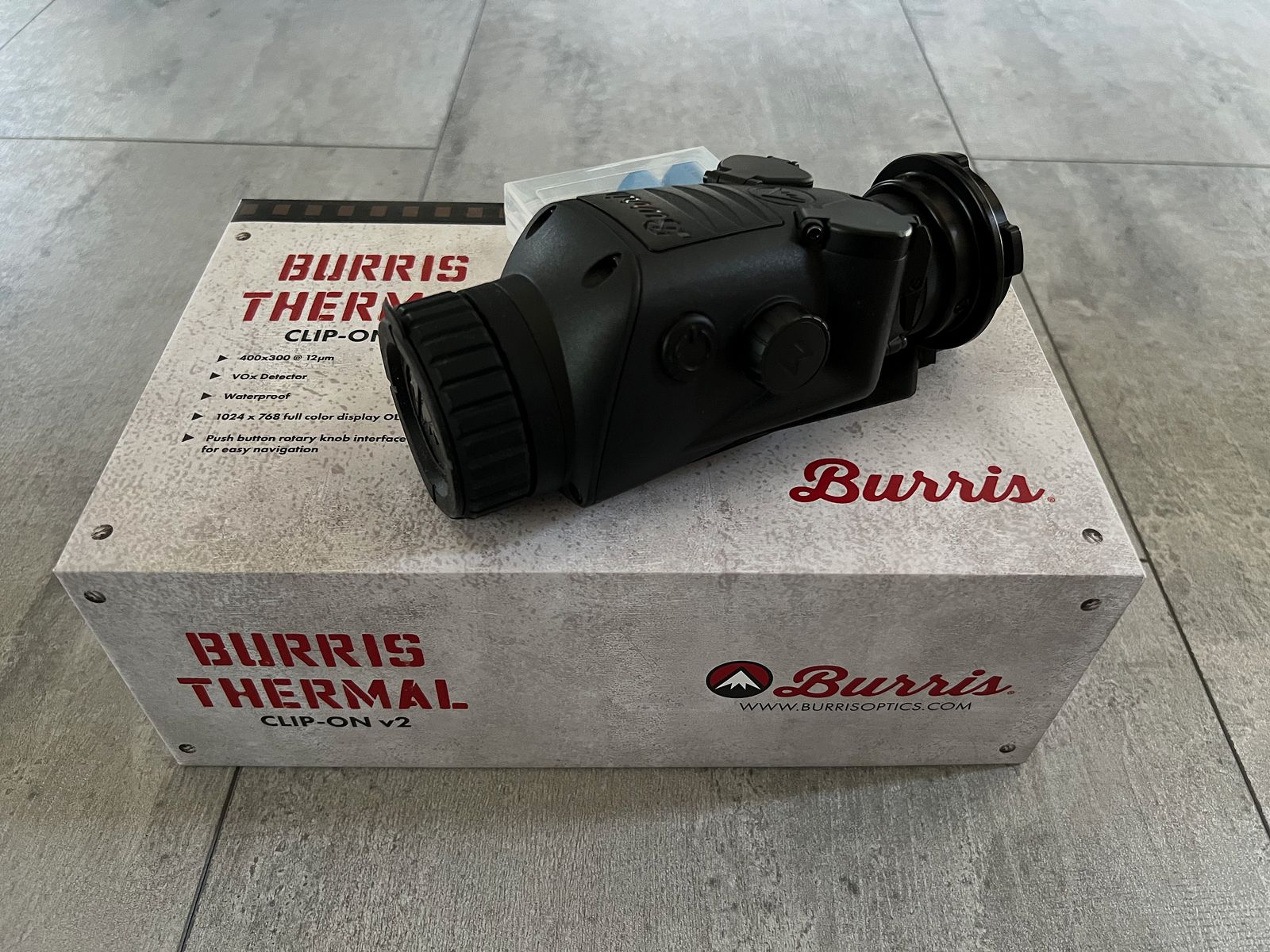 Merkel Helix Speedster, DDoptics NFX V6 2,5-15x56, Burris Thermal Clip-On V2