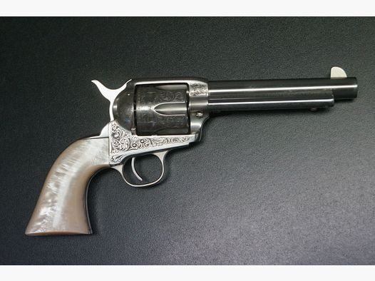 Uberti Cattleman Stainless Steel graviert .45 Colt
