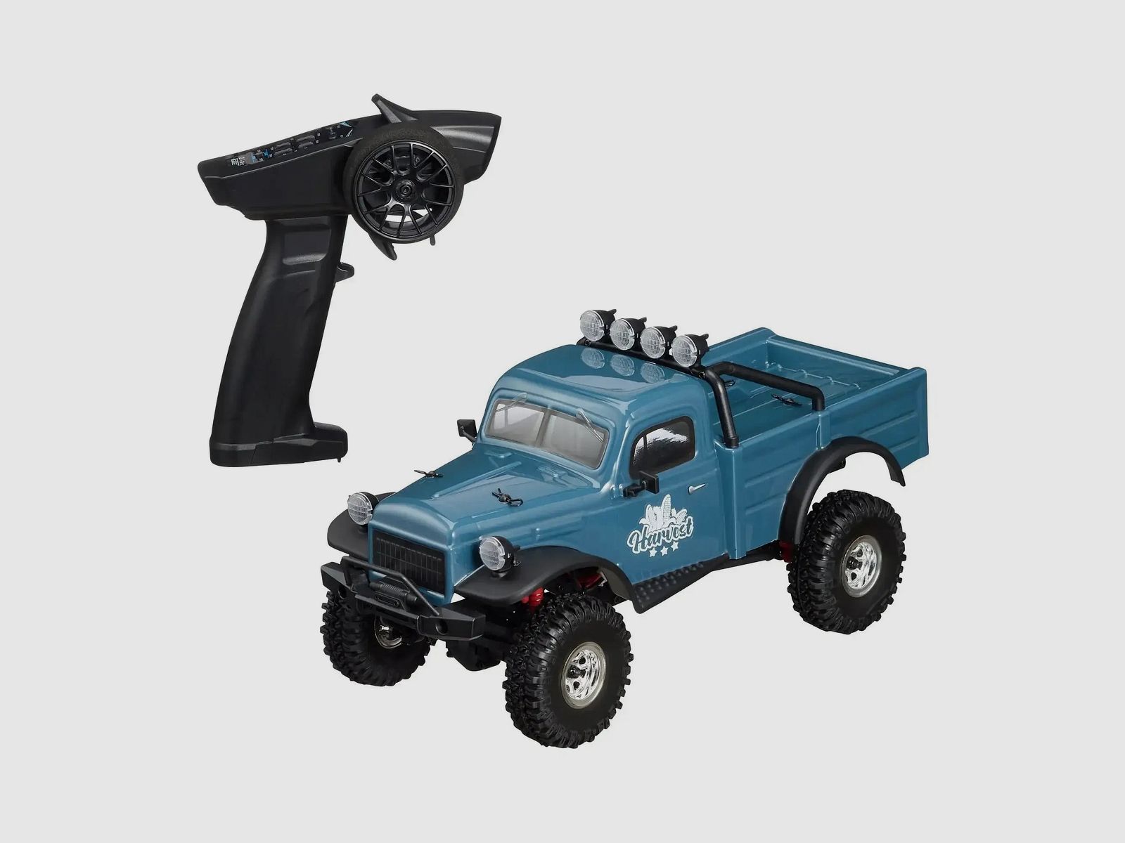 AMXRock AMXRock AM18 Harvest Scale Crawler RTR - Bleu
