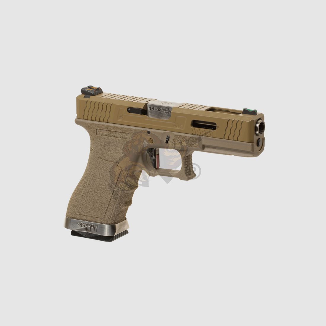 WE Custom 17 V2 Metall Version Desert GBB -F-