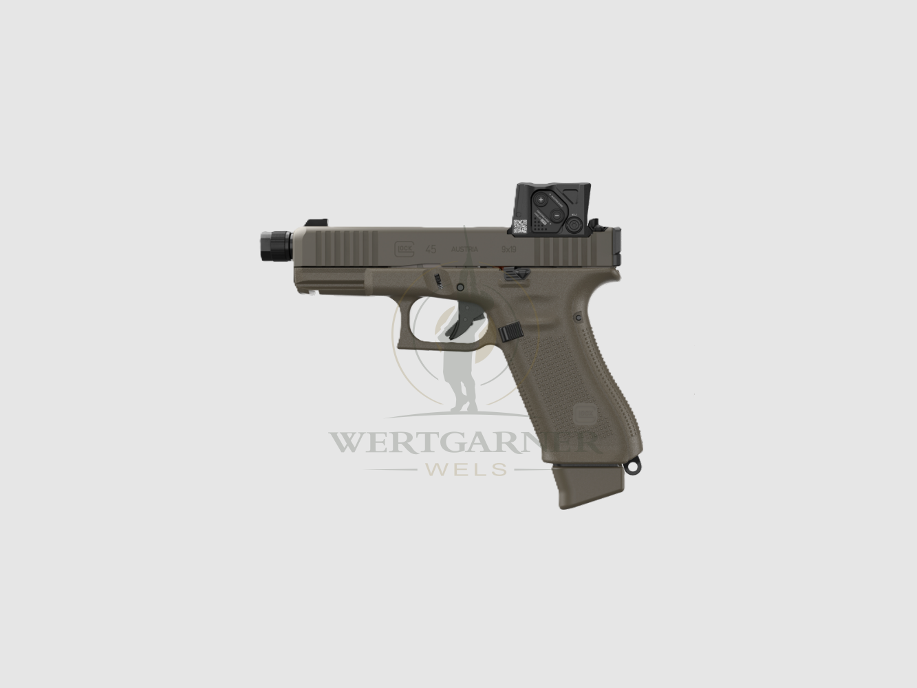 Glock 45 Gen 5 MOS/FS M13,5x1 Green Combo COA "Hunter Edition", Bild 1 von 4