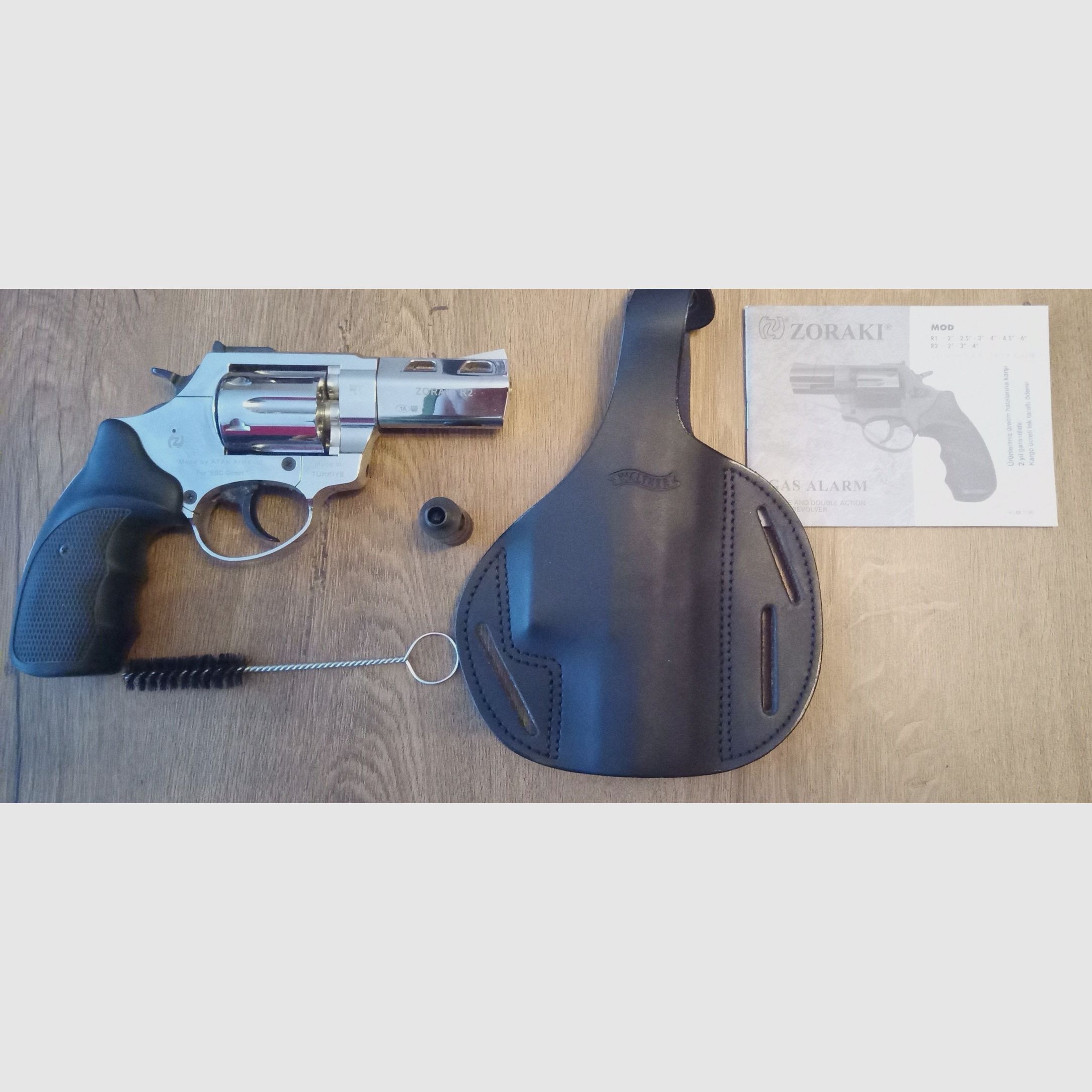 Vendo nuevamente una Zoraki en cromo de 2,5 pulgadas